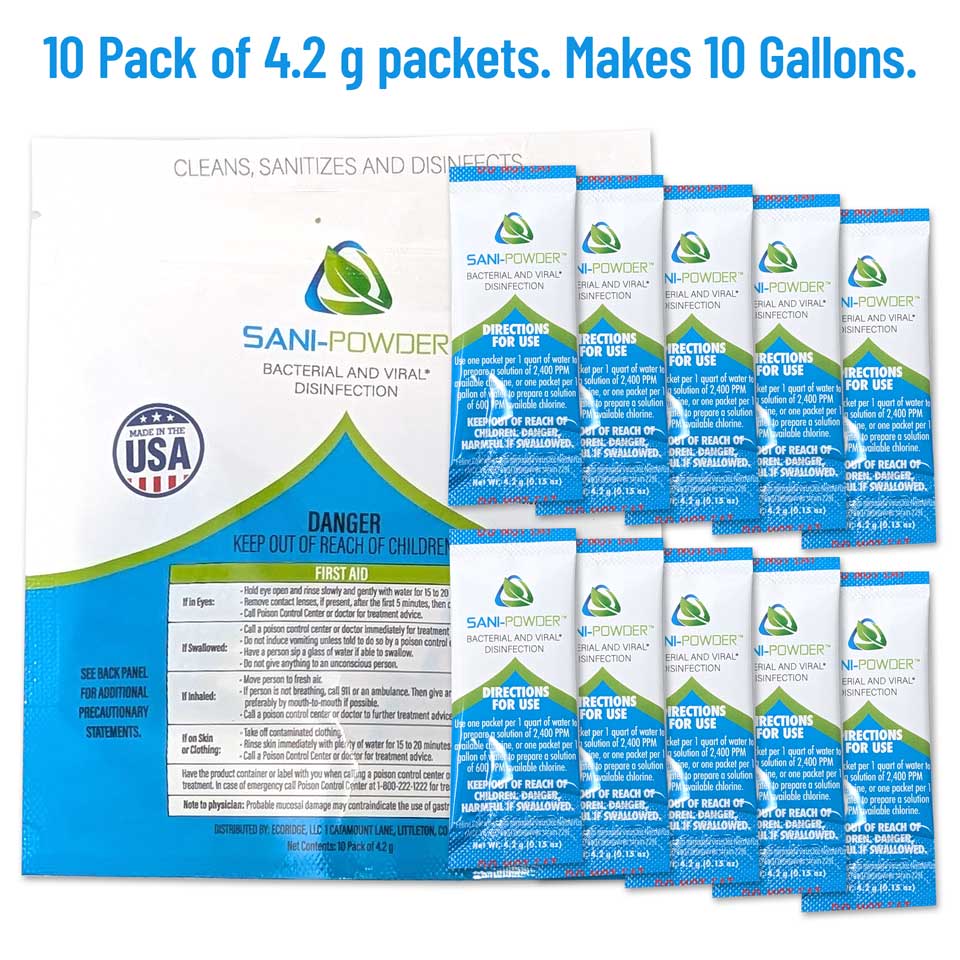 Sani-Powder Bacterial and Viral Disinfectant`