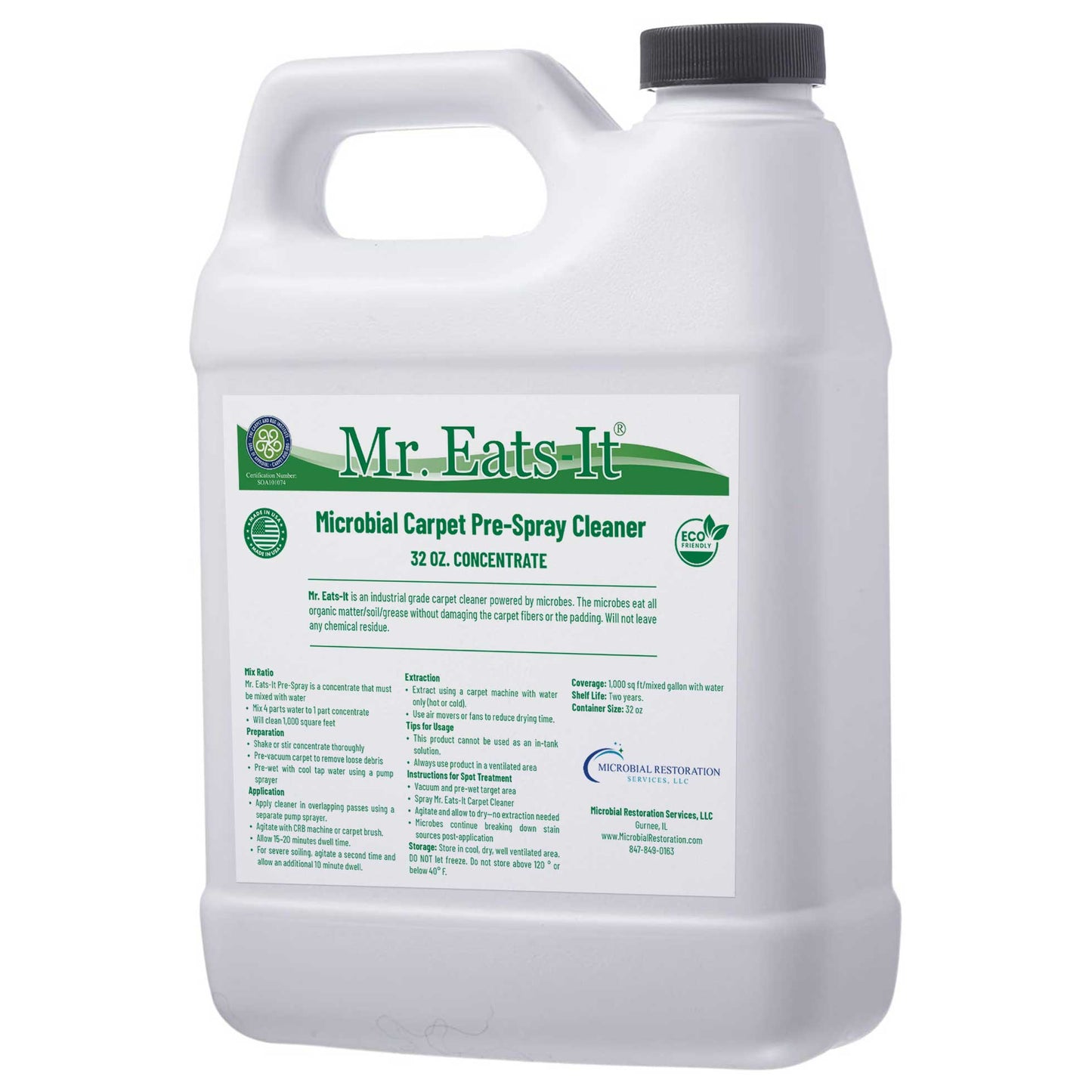 Mr. Eats-It Carpet Pre-Spray